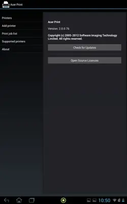 Acer Print android App screenshot 1